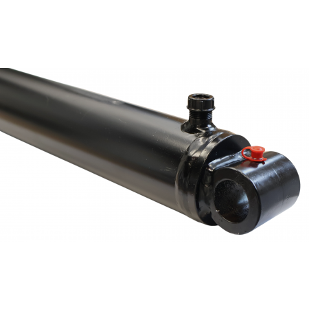 POLSKI SIŁOWNIK HYDRAULICZNY WŁÓKI 63x36 SKOK 740 2-STR, L=960 SKRAW-MET